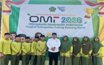 Peserta Didik MAS dan MTsS PSA Istiqomah Islamiyah Mengikuti Kegiatan OMI Tingkat Kabupaten Tulang Bawang Barat Tahun 2026
